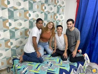 Cataleya-Ly-and-Ethan-Sa-and-Conor-Lo-and-Andres-V’s (Flirt4Free) Photo