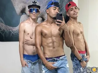 Daek-and-Marcos-and-Santi’s Flirt4Free Profile Image