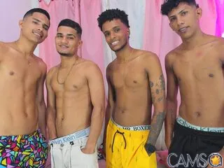 Damian-and-Dylann-and-Michael-and-Theo’s Flirt4Free Profile Image