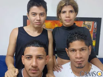 Marce-P-and-Luis-Lag-and-Conor-Lore-and-Andres-Vel’s Flirt4Free Profile Image